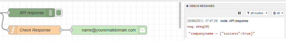 smtp status check debug